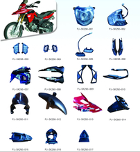 MOTORCYCLE PLASTIC BODY COVER FOR SK250 SERIES